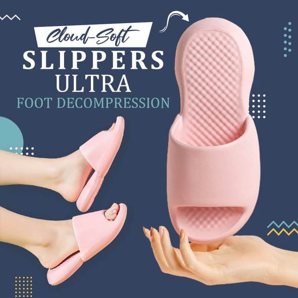 (Summer Hot Sale 48% OFF)-Non-slip wear-resistant thick-soled super soft slippers