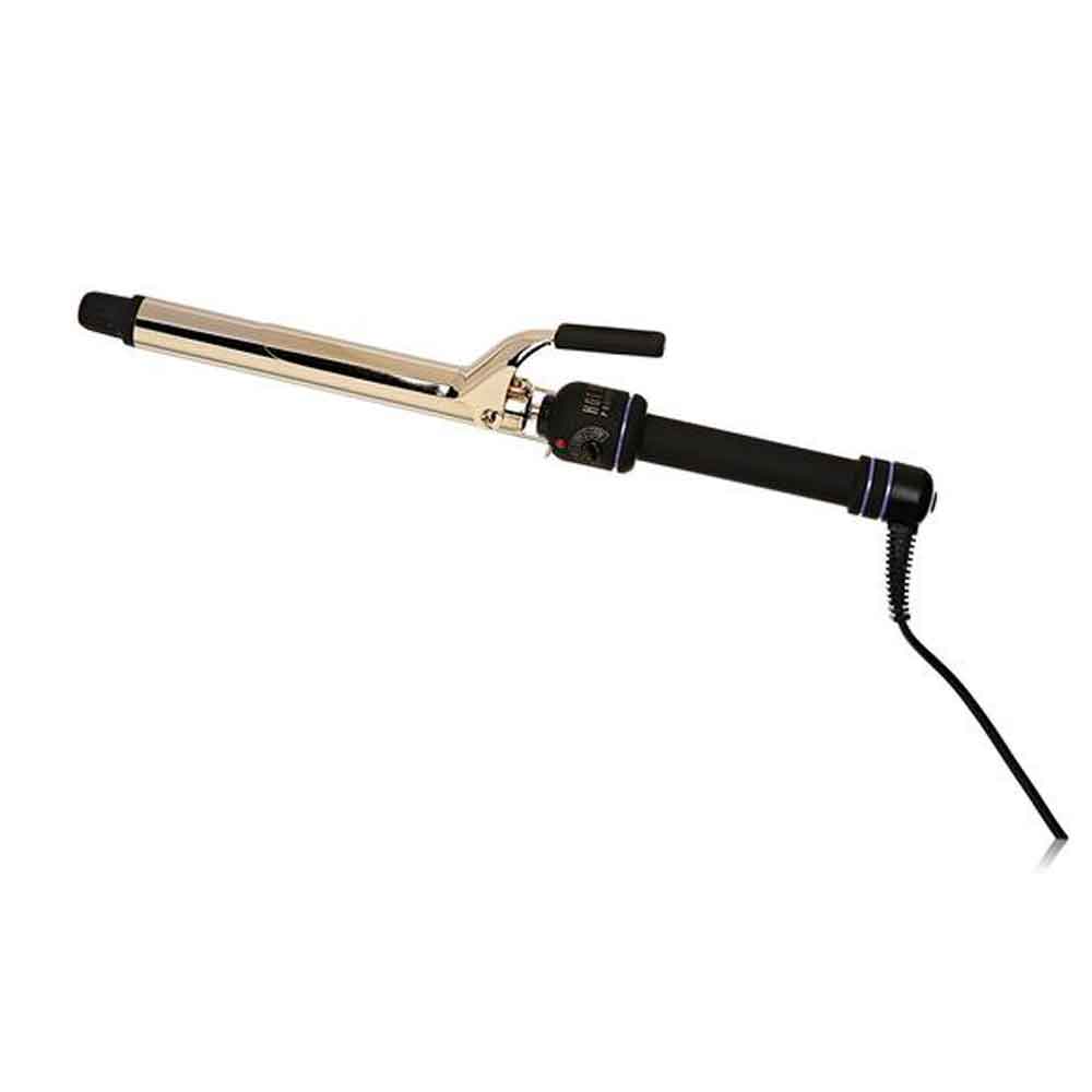 LunaWigs 1.25 inch Ceramic Tourmaline Coating Curling Iron with 5 Heat Settings
