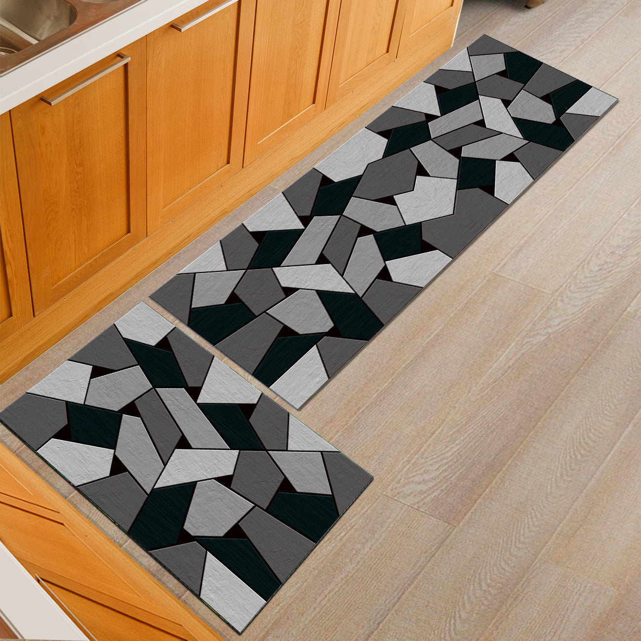 【Buy One Get One Free】2021 latest 3D Kitchen Printed Non-Slip Carpet【BUY 2 Free Shipping TODAY!】