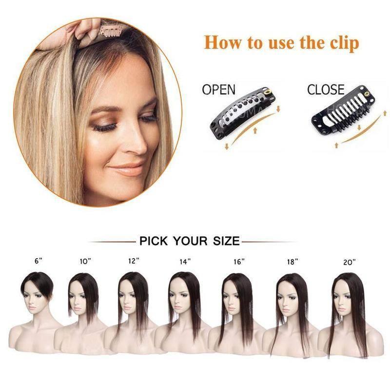 HOT SALE🔥 45% OFF|SHORT NATURAL  HAIR TOPPERS