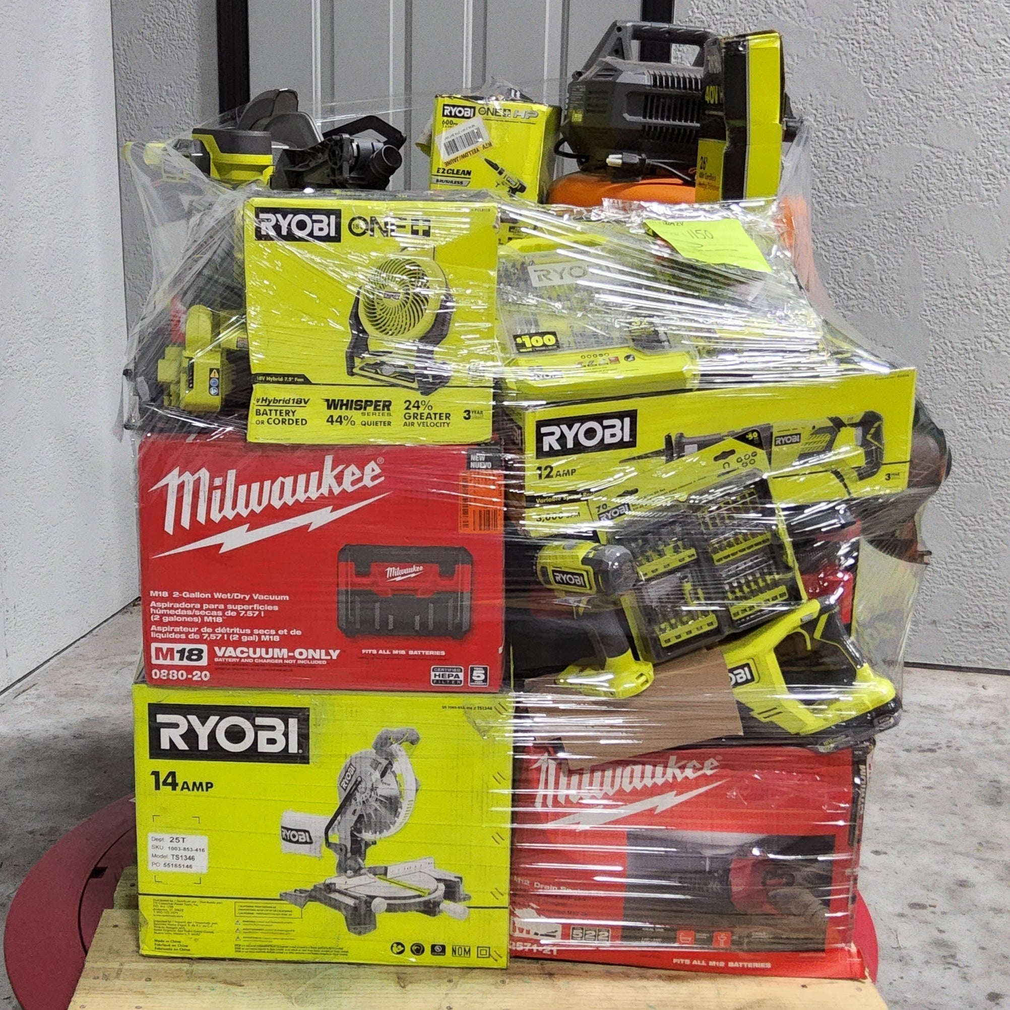 🌞 Summer Savings Are Here! 🛠️ Lot 250905 – Mixed Tools Pallet – Untested Customer Returns