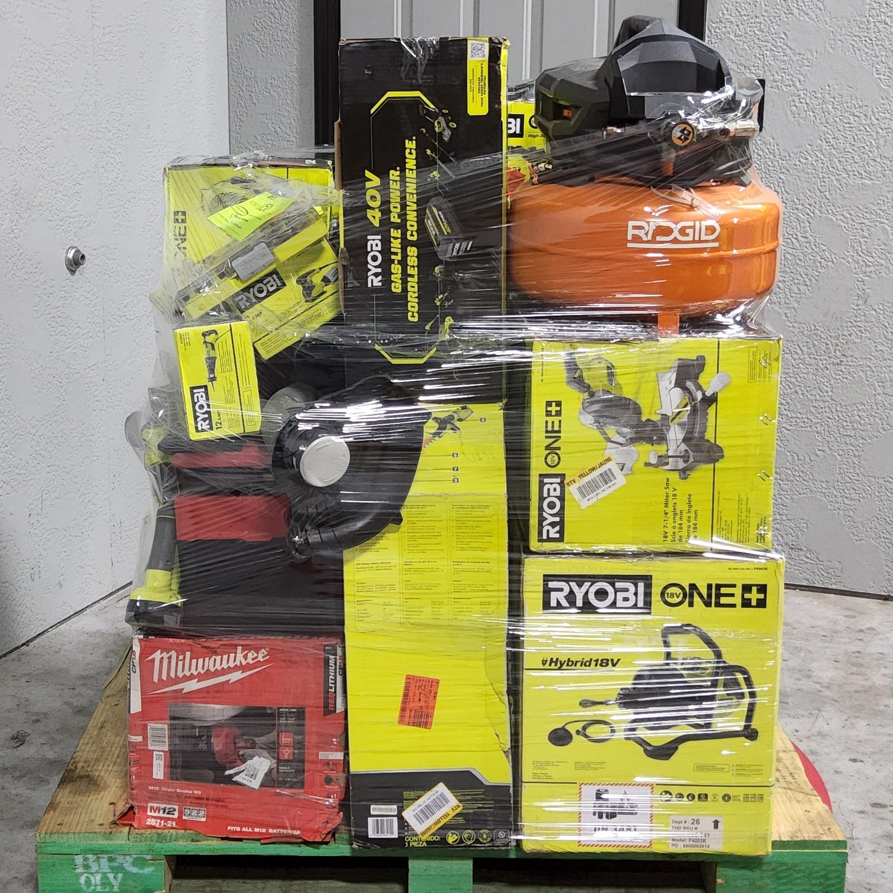 🌞 Summer Savings Are Here! 🛠️ Lot 250905 – Mixed Tools Pallet – Untested Customer Returns