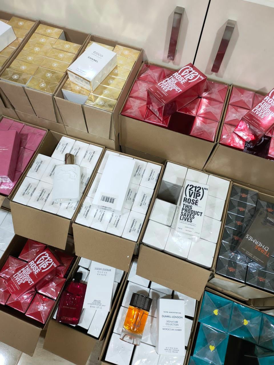 PERFUME PALLET – LOT ID: 250981 – Amazon Customer Return