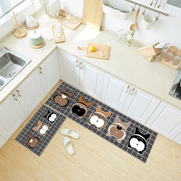 【Buy One Get One Free】2021 latest 3D Kitchen Printed Non-Slip Carpet【BUY 2 Free Shipping TODAY!】