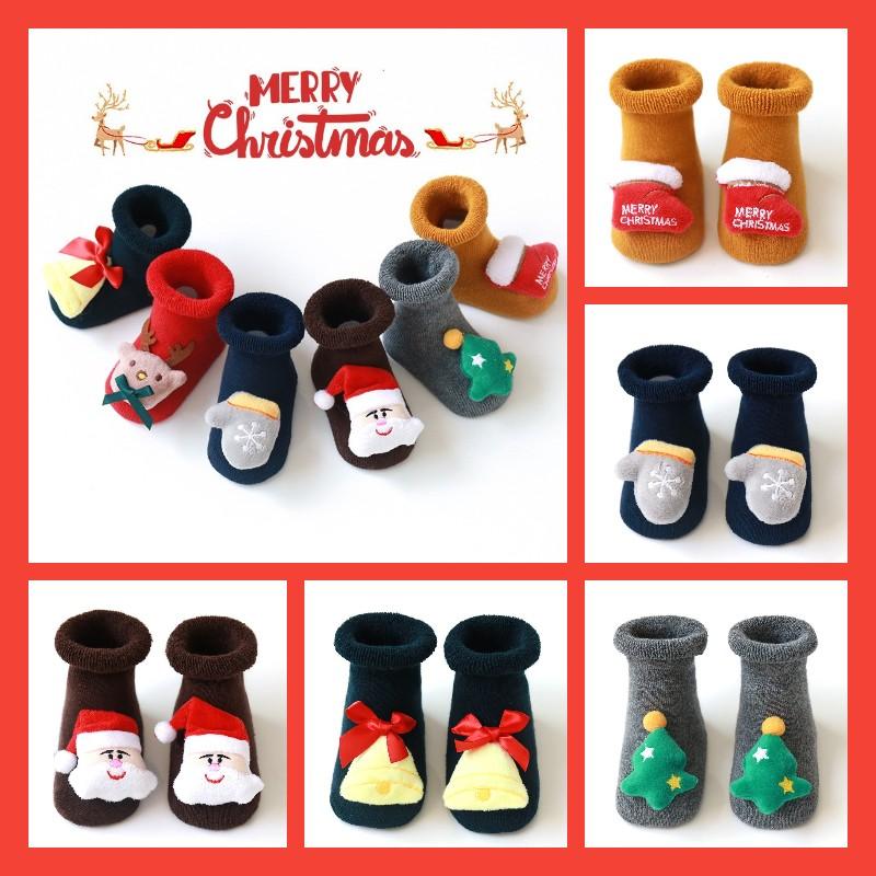 Christmas Gift For Baby🎁 100% Cotton Thick Cute Christmas Socks