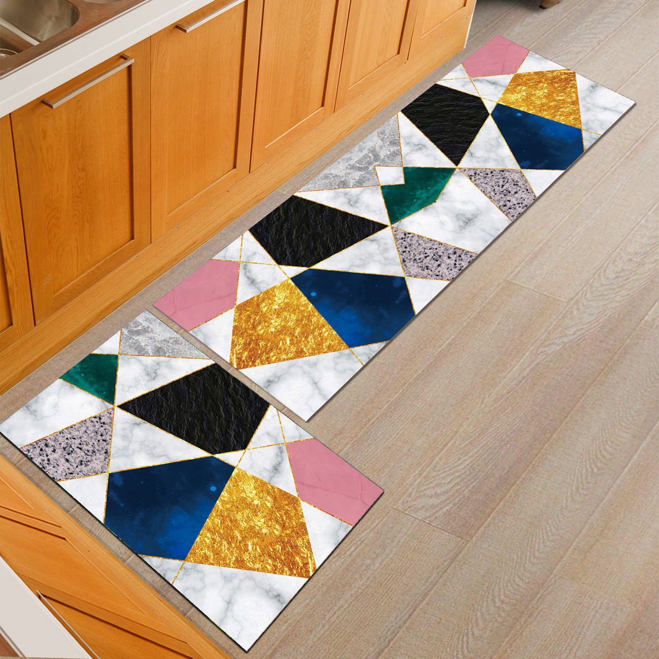 【Buy One Get One Free】2021 latest 3D Kitchen Printed Non-Slip Carpet【BUY 2 Free Shipping TODAY!】