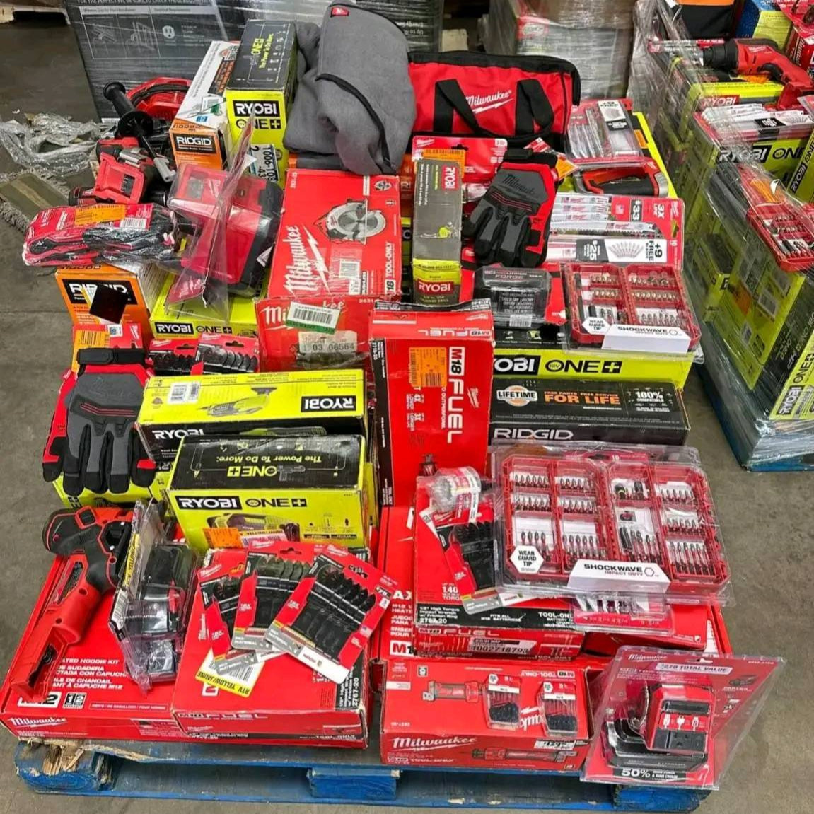 🌞 Summer Savings Are Here! 🛠️ Lot 250905 – Mixed Tools Pallet – Untested Customer Returns