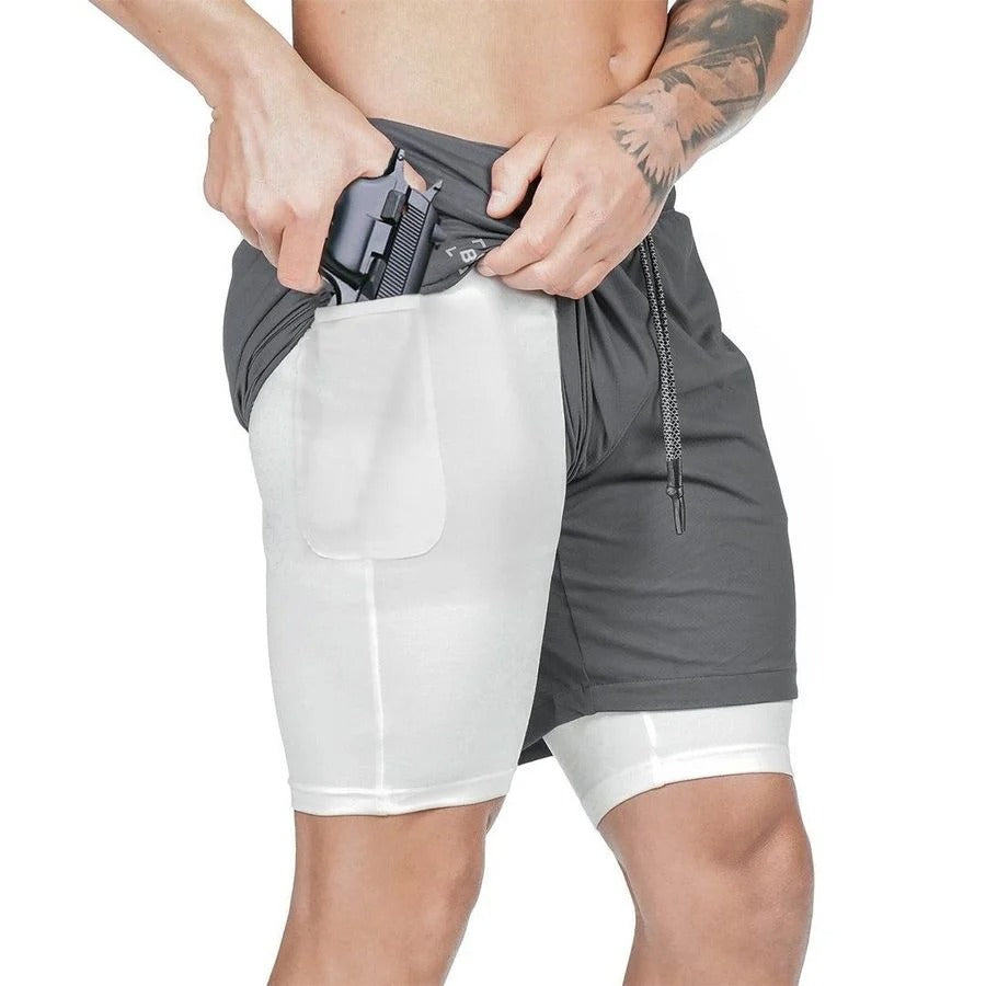 Hidden Pocket Sports Shorts