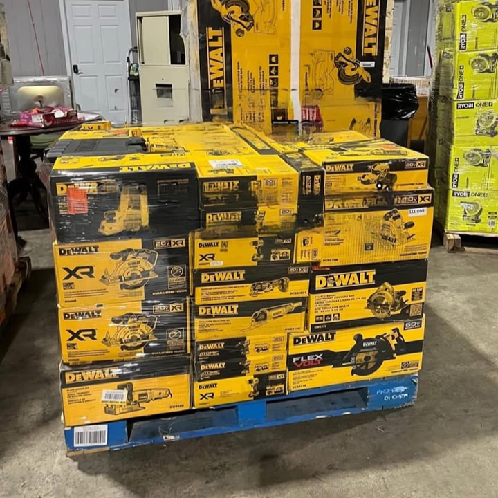 🌞 Summer Savings Are Here! 🛠️ Lot 250905 – Mixed Tools Pallet – Untested Customer Returns