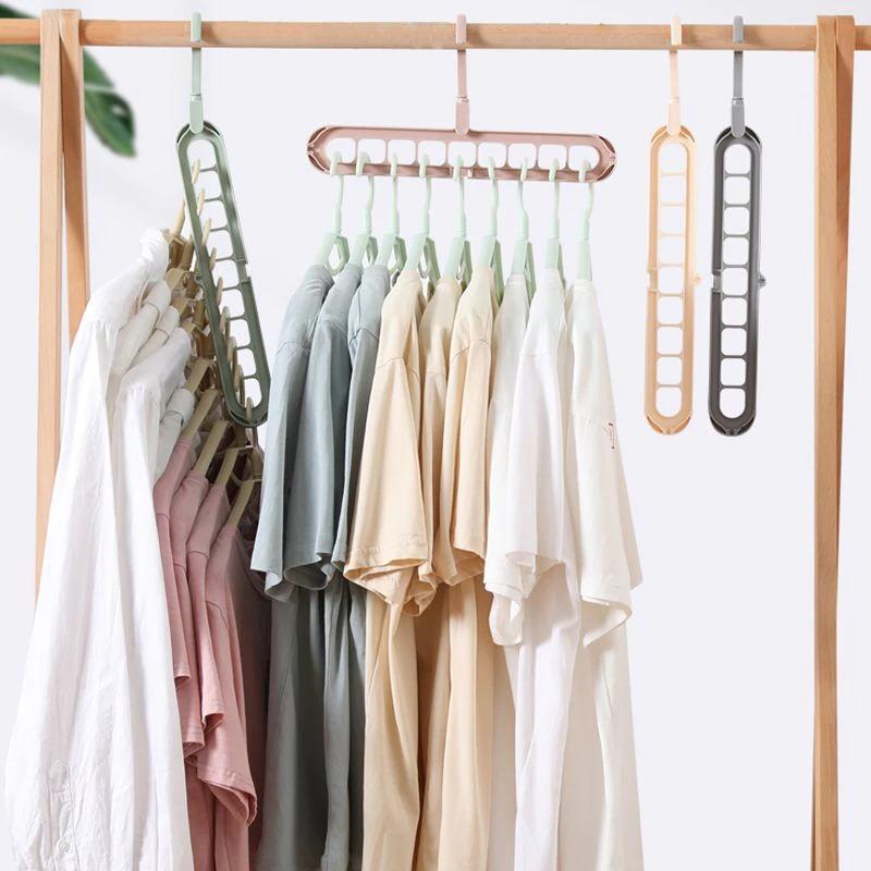 🔥48% OFF THIS HOUR🔥9-in-1 Clothing Hanger