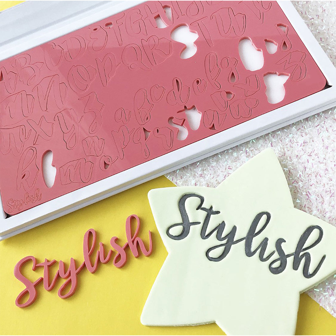 Alphabet Cake Stamp Set - SPECIAL SALE TODAY!!!🍰🍰