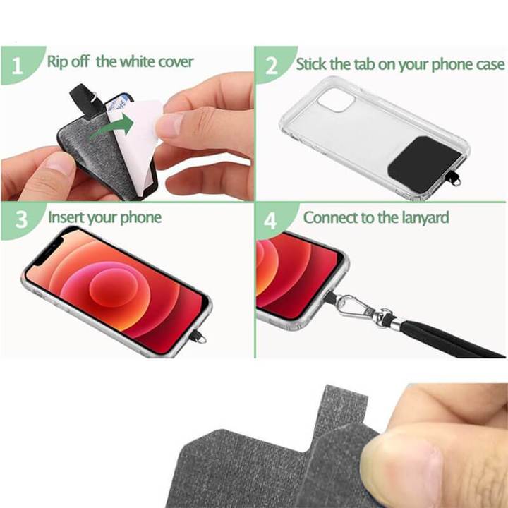 ✨Autumn Sale 48% OFF✨--Universal Crossbody Nylon Patch Phone Lanyards