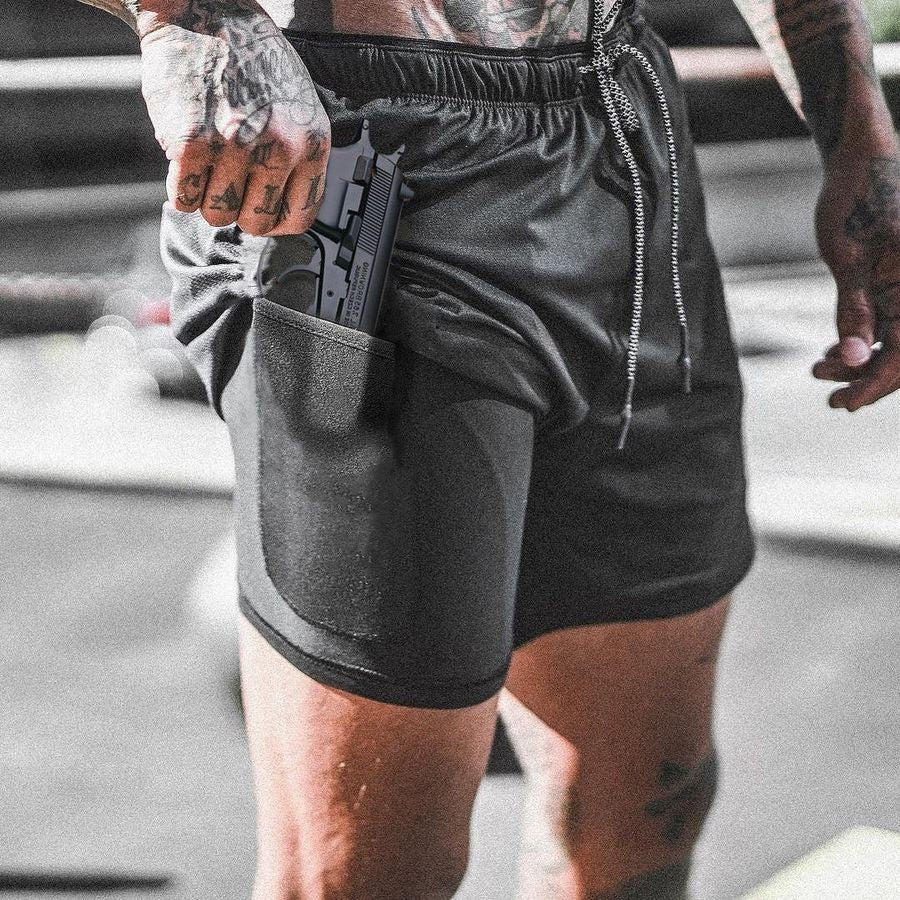 Hidden Pocket Sports Shorts