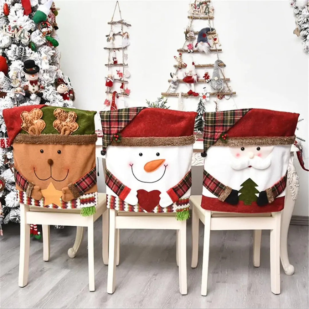 🎅(Christmas Early Sale ) Christmas Dinner Table Chair Cover