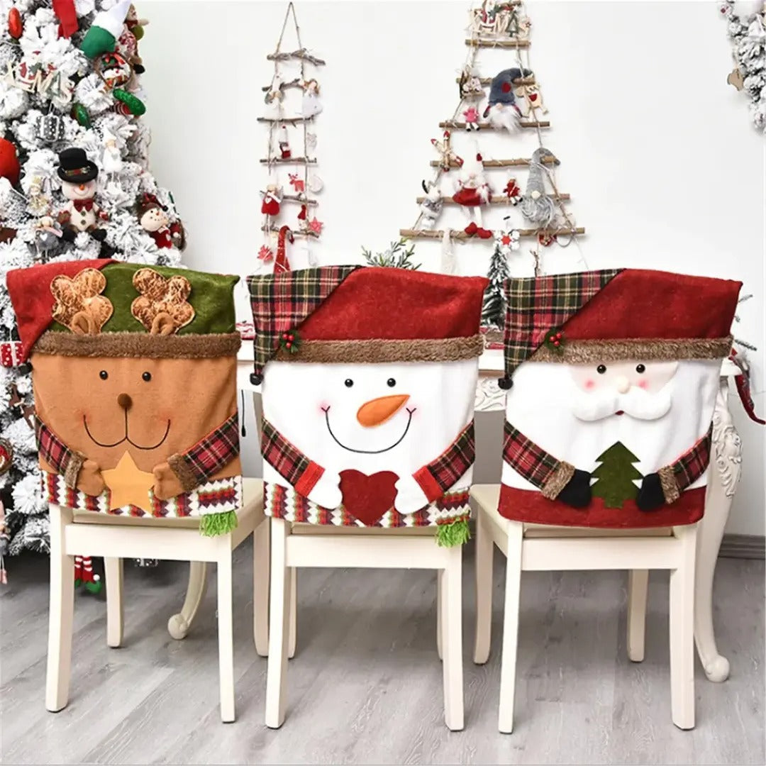 🎅(Christmas Early Sale ) Christmas Dinner Table Chair Cover