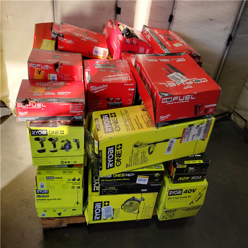🌞 Summer Savings Are Here! 🛠️ Lot 250905 – Mixed Tools Pallet – Untested Customer Returns