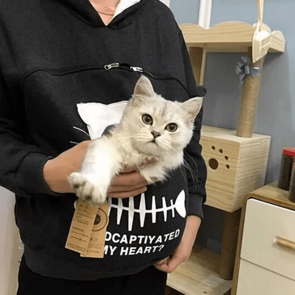 (🎁CHRISTMAS PRE SALE - 48% OFF)Sweatshirt Cat pouch hoodie