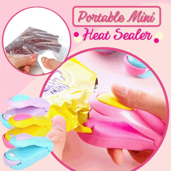 (🔥HOT SALE NOW-48% OFF)Portable Mini Heat Sealer(BUY 4 GET 2 FREE & FREE SHIPPING)