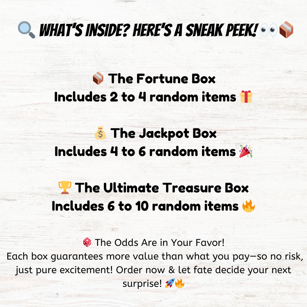🔥 3X VALUE GUARANTEED! Premium Branded Mystery Box — Limited Stock! 🎁