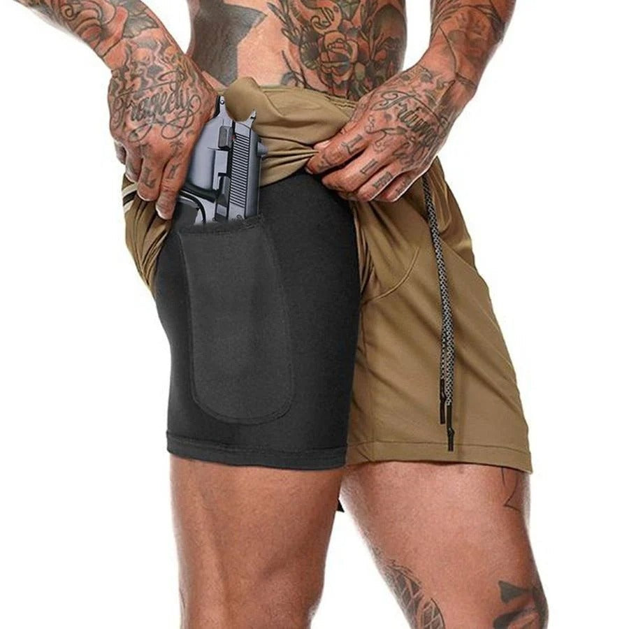 Hidden Pocket Sports Shorts