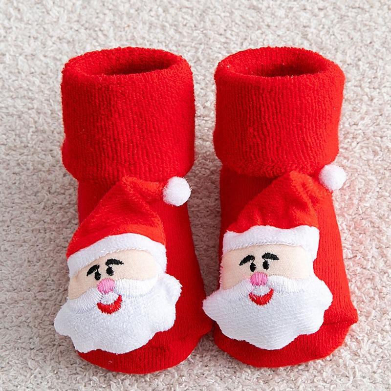 Christmas Gift For Baby🎁 100% Cotton Thick Cute Christmas Socks