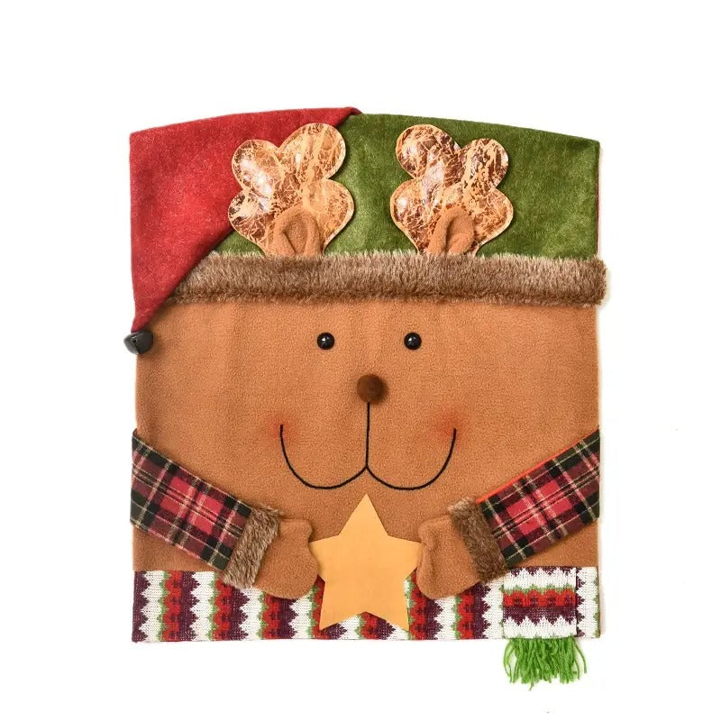 🎅(Christmas Early Sale ) Christmas Dinner Table Chair Cover