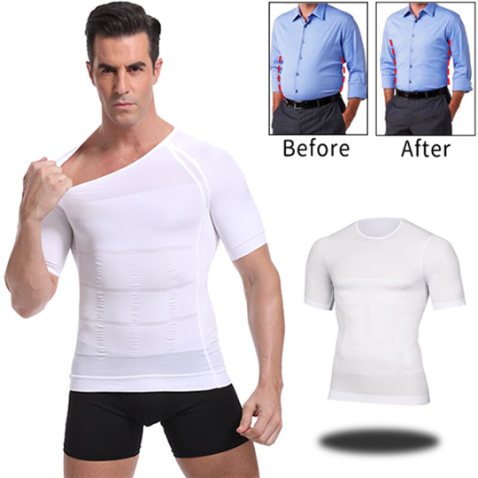🔥Summer Limited Time🔥 2021 MEN'S SHAPER SLIMMING COMPRESSION T-SHIRT