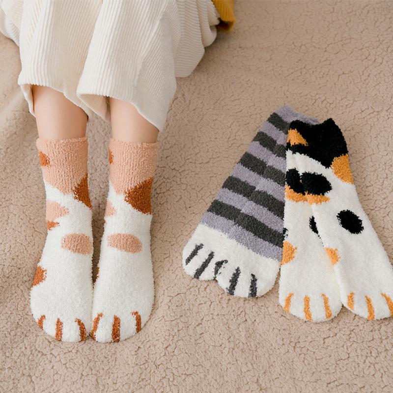 (🎁CHRISTMAS PRE SALE - 48% OFF)Cute Cat Claw Socks