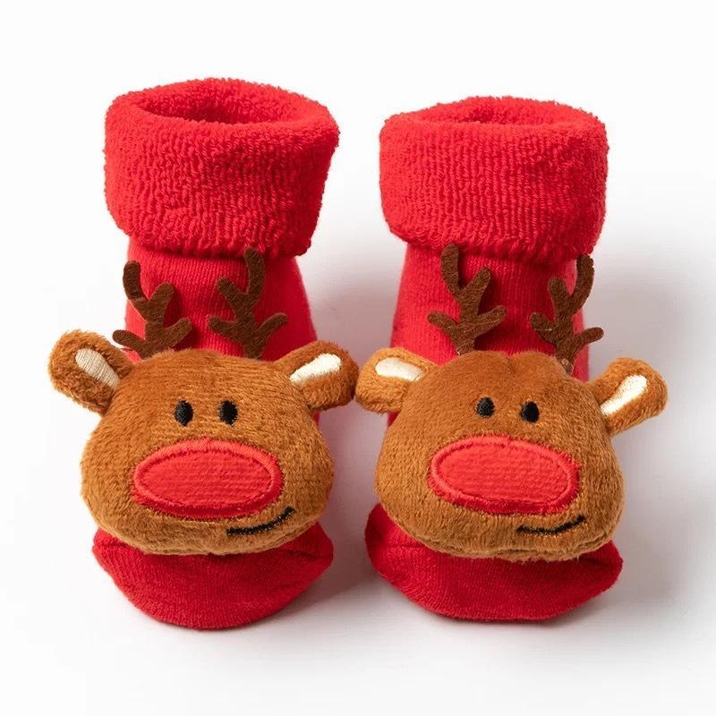 Christmas Gift For Baby🎁 100% Cotton Thick Cute Christmas Socks