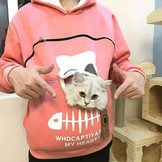 (🎁CHRISTMAS PRE SALE - 48% OFF)Sweatshirt Cat pouch hoodie