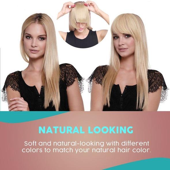 HOT SALE🔥 45% OFF| Seamless 3D Clip-In Bangs Hair Extensions