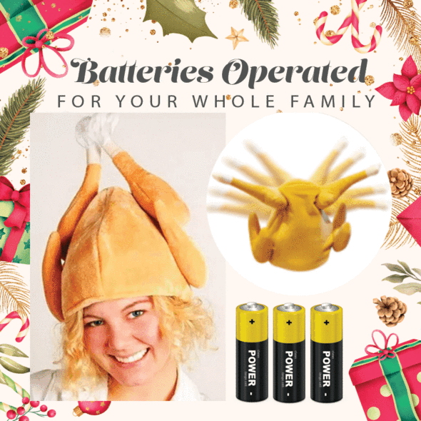 (🔥HOT SALE NOW-48% OFF)Christmas Dancing Turkey Hat (BUY 2 GET 1 FREE NOW & FREE SHIPPING )