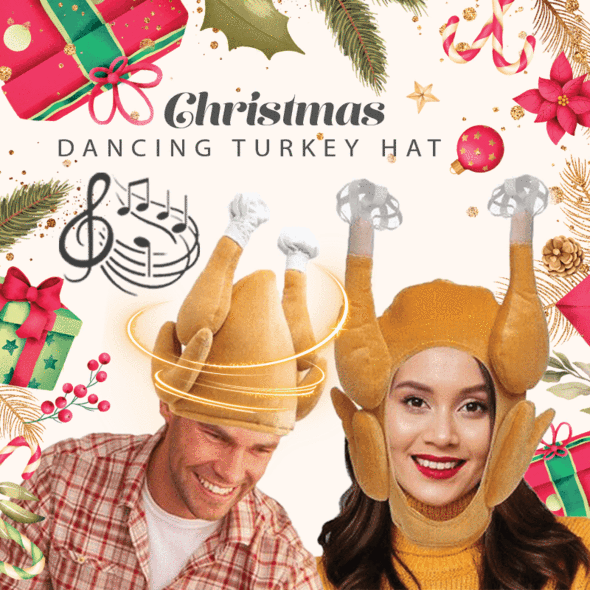 (🔥HOT SALE NOW-48% OFF)Christmas Dancing Turkey Hat (BUY 2 GET 1 FREE NOW & FREE SHIPPING )
